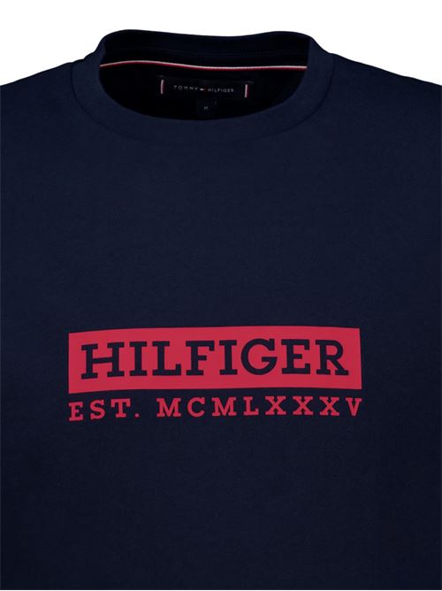 T-shirt con stampa Tommy Hilfiger Tommy Hilfiger | MW0MW39149DW5